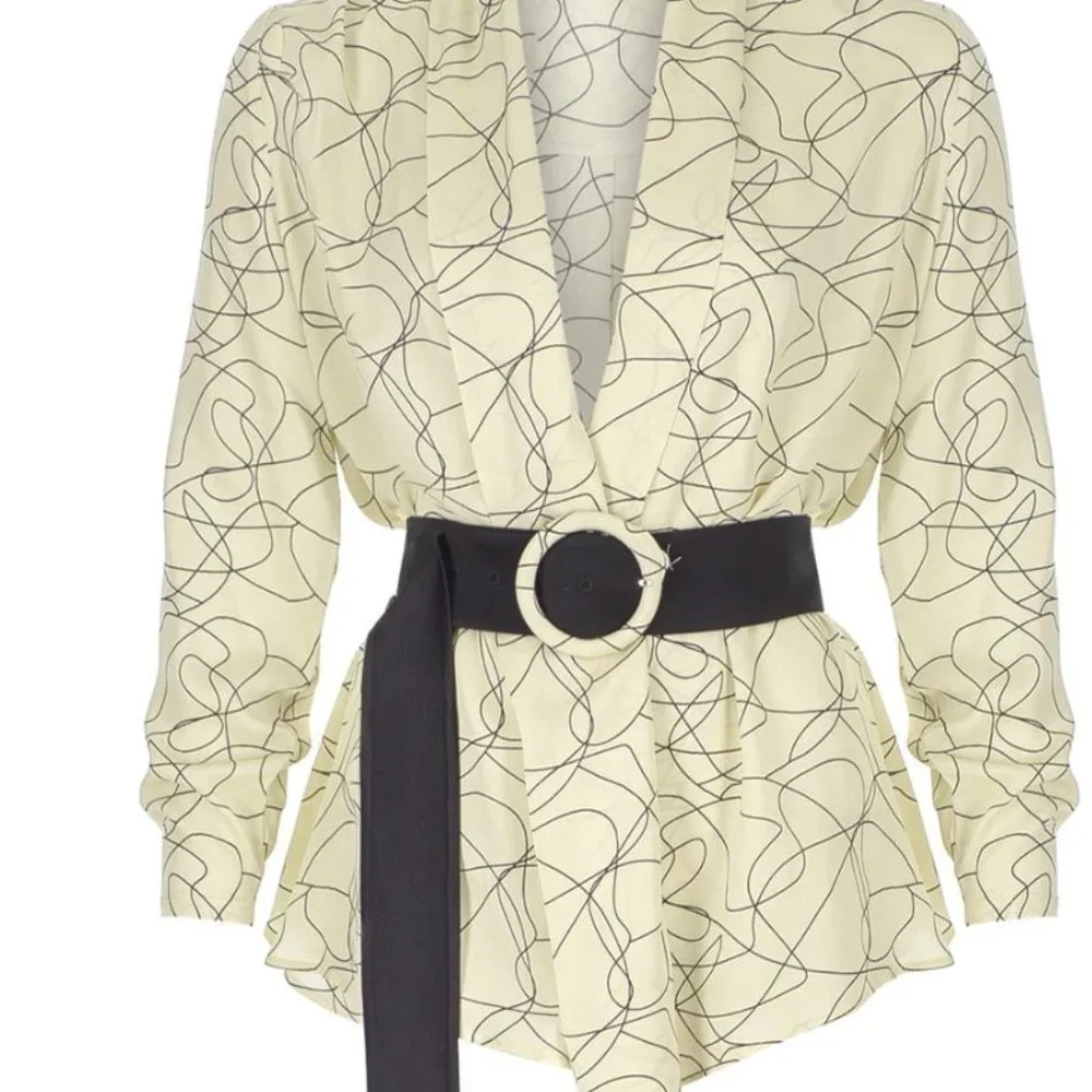 Geometric Blouse - Picture 6 of 6